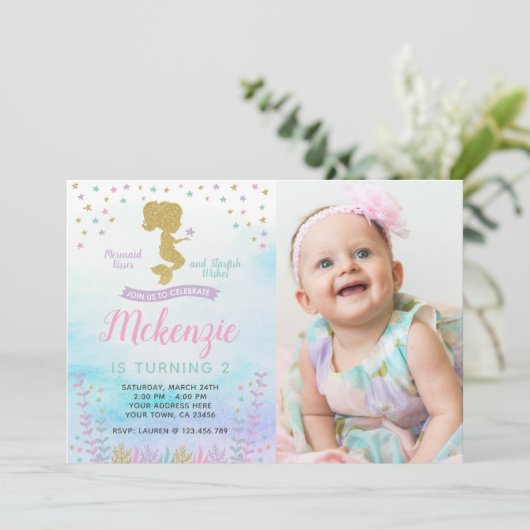 Invitation Sirène (Debout devant)