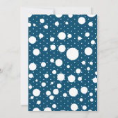 Invitation Sirène 3D sous la fête d'anniversaire de la mer (Dos)