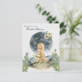 Invitation Sirène d'aquarelle et Fête des mariées de Pleine l (Debout devant)