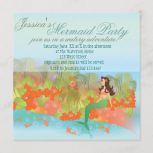 Invitation Sirène de rêve