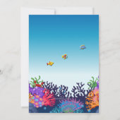 Invitation Sirène et Amis (Dos)