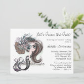 Invitation Sirène gothique | Toutes ne sont pas Sweet Tree Tr (Debout devant)