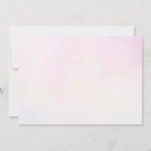 Invitation Sirène sous la mer 2e fête d'anniversaire Photo (Dos)