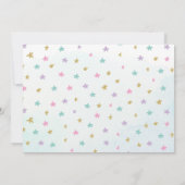 Invitation Sirène, sous la mer, Magique (Dos)