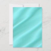 Invitation Sirène Sous Le Baby shower De Mer (Dos)