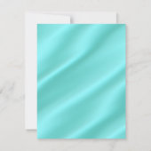 Invitation Sirène Sous Le Baby shower De Mer (Dos)