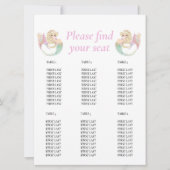 Invitation Sirène  Tableau graphique  points de relance (Devant)