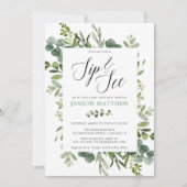 Invitation Sirotez et découvrez la verdure de l'eucalyptus ne (Devant)