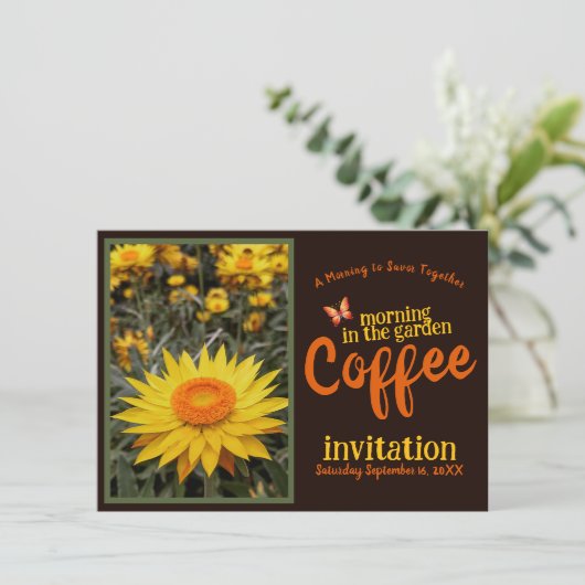 Invitation Sirotez, Souriez & Célébrez le Café du Matin dans  (Debout devant)