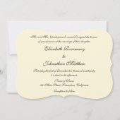 Invitation Sistine Madonna Angels par Raphael Mariage (Dos)