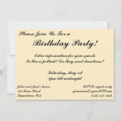 Invitation Sistine Madonna Angels par Raphael Sanzio (Dos)