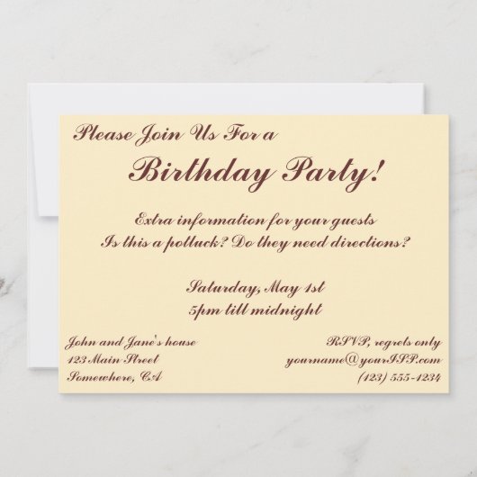 Invitation Sistine Madonna Angels par Raphael Sanzio (Dos)