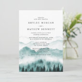 Invitation Site de mariage Mountain Pine (Debout devant)