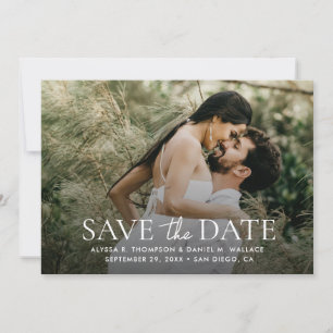 Invitation Site Web de Mariage Code QR Photo Moderne 1