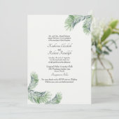 Invitation Site Web de Mariage sur un Lieu Unique avec Palmie (Debout devant)