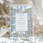 Invitation Sitges Artistiques Espagne Carrelage Aquarelle Mar