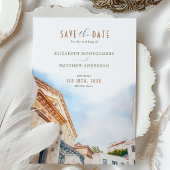 Invitation Sitges Espagne Destination Mariage Sauvegarder la