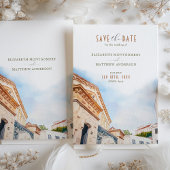 Invitation Sitges Espagne Destination Mariage Sauvegarder la