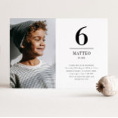 Invitation Six paysages Photo