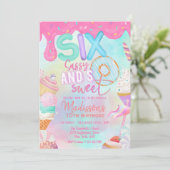 Invitation Six Sassy et So Sweet (Debout devant)