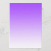 Invitation Sixty and Sassy Purple Ombre 60th Birthday (Dos)