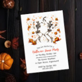 Invitation Skeleton Dance Party