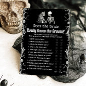 Invitation Skeleton Est L'Épouse Connaît Vraiment Le Jeu Groo