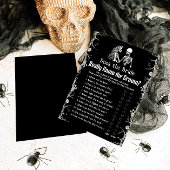 Invitation Skeleton Est L'Épouse Connaît Vraiment Le Jeu Groo