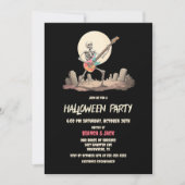 Invitation Skeleton Halloween (Devant)