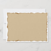 Invitation Skeleton Un Froid Pour L'Anniversaire De La Bière (Dos)