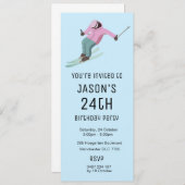 Invitation Ski (Devant / Derrière)