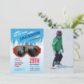 Invitation Ski Anniversaire Ski Anniversaire Photos Pistes (Debout devant)