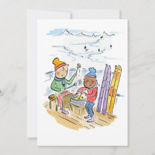 Invitation Ski Apres