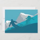 Invitation Ski de montagne Sport (Dos)