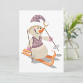 Invitation Ski de neige