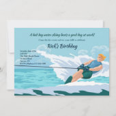 Invitation Ski nautique Homme (Devant)