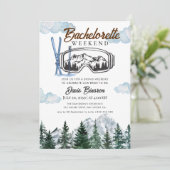 Invitation ski nautique week-end bachelorette (Debout devant)