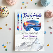 Invitation ski nautique week-end bachelorette