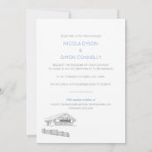 Invitation Ski Resort Couple In Loy Wintery Mountain Chalet (Dos)