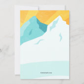 Invitation Skis en traversant (Dos)