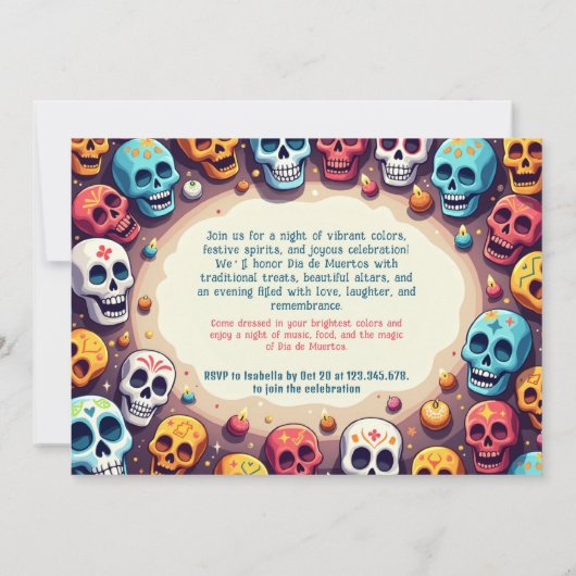 Invitation 💀 Skullfetti Bash (Dos)