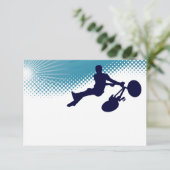 Invitation sky high biker (Debout devant)