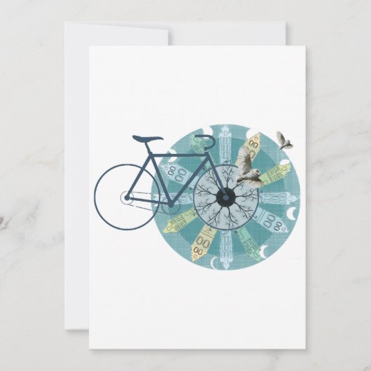 Invitation Skyline d'Amsterdam (Devant)