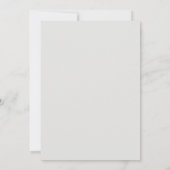 Invitation Slate Blue Ethereal Winter Wedding (Dos)