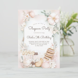 Invitation Sleepov film nuit anniversaire cinéma soirée