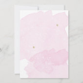 Invitation Sleepover Fille Spa rose Anniversaire Inv (Dos)