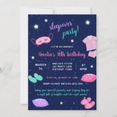 Invitation Sleepover Stwood Ado Anniversaire (Devant)