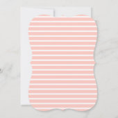 Invitation Sleepover Under the Stars Tepee Pink Gold Annivers (Dos)