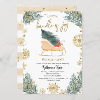 Sleigh Baby shower Petit ensemble de joie