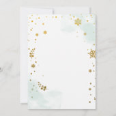 Invitation Sleigh Oh What Fun Winter 1er Anniversaire Invitat (Dos)